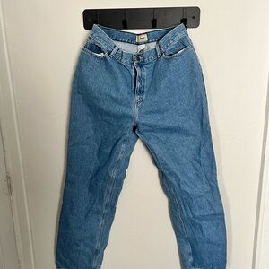 L.L. Bean Women's Classic Blue Boyfriend Jeans
